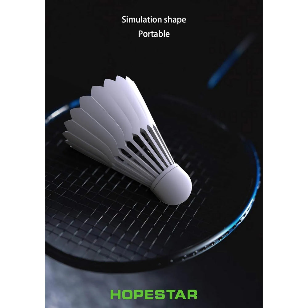 Hopestar Badminton T1 Bluetooth Speaker – Cartoon Draagbare Mini Speaker – Wit-Ilumina Benelux