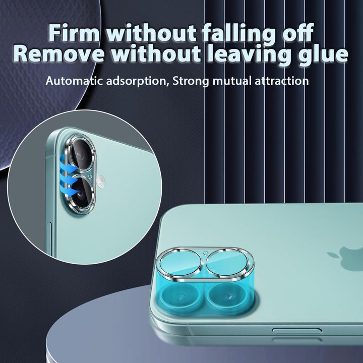 Camera Lens Protector – iPhone 16 – 9H Gehard Glas – Anti-kras – 2-Pack-Ilumina Benelux