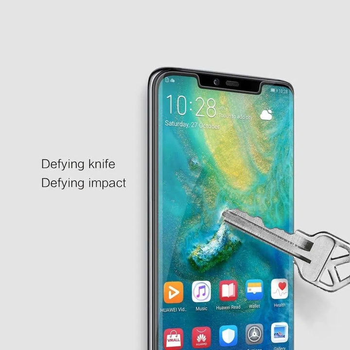 Huawei Mate 20 Pro Screenprotector Full Cover Glas Gehard 9H – 2-Pack-Ilumina Benelux