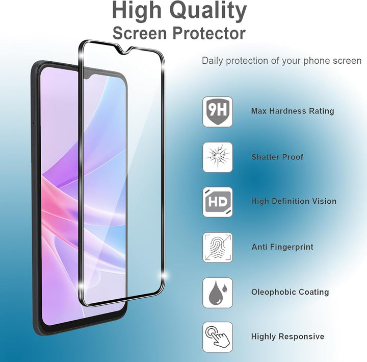 Samsung Galaxy A30s/A50/A50s Screenprotector Glas Full Cover – 2x-Ilumina Benelux