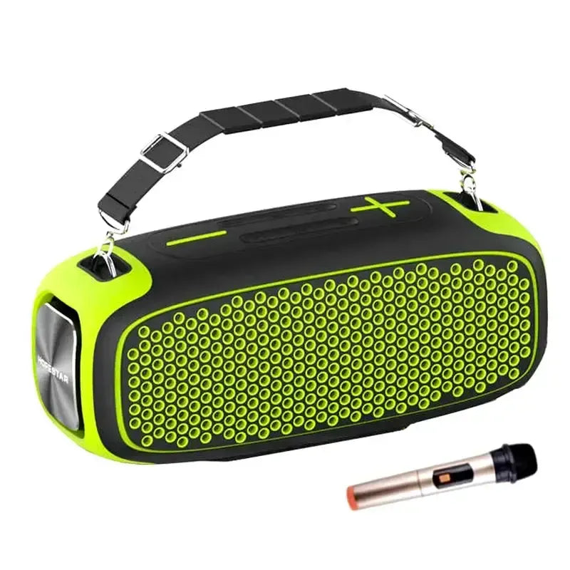Hopestar A30 Pro Draagbare Bluetooth Speaker – 55W Wireless Speaker – Groen-Ilumina Benelux