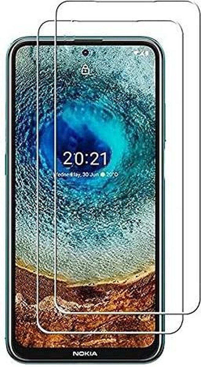 Nokia X20 / X10 Screenprotector Gehard 9H – Anti-kras – 2-Pack-Ilumina Benelux