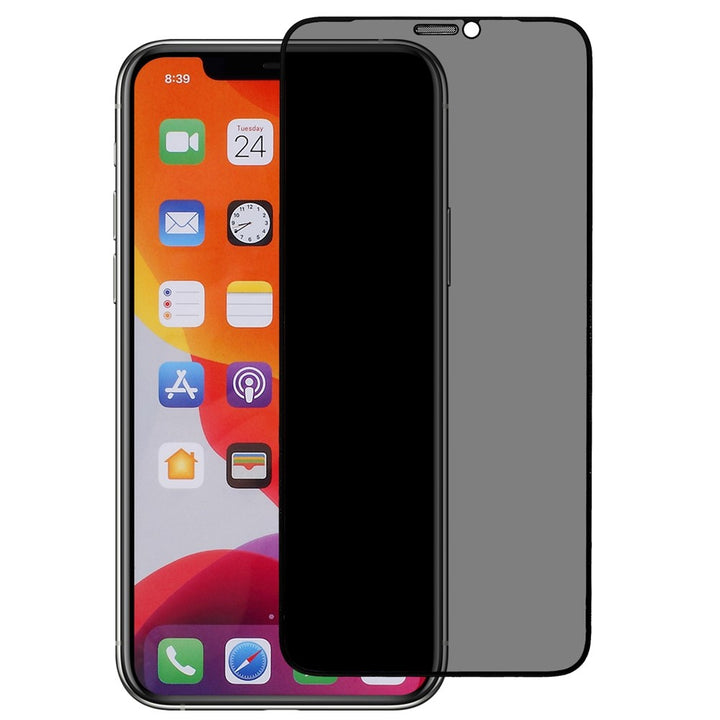 iPhone 11 Pro / XS – Privacy Screenprotector – 9H Gehard Glas – 4-Pack-Ilumina Benelux