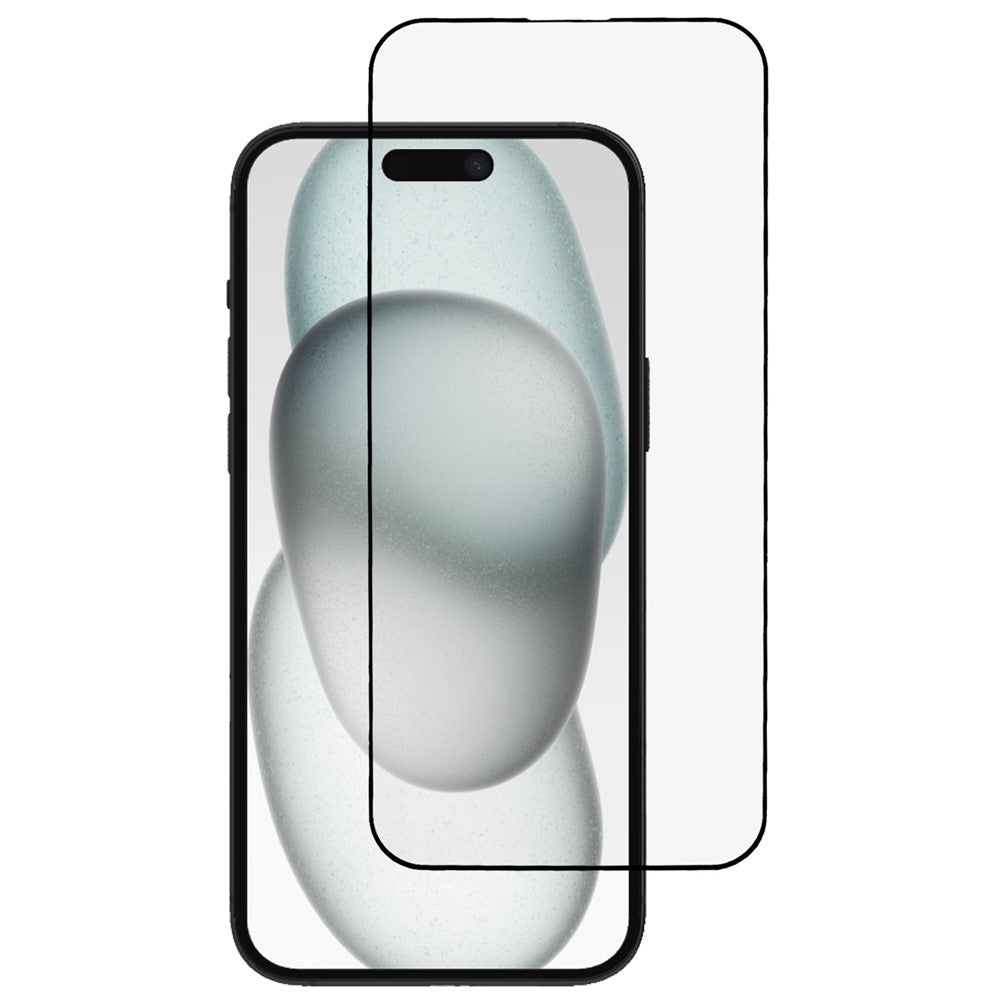 iPhone 15 Screenprotector Full Cover Glas Gehard 9H – 3-Pack-Ilumina Benelux