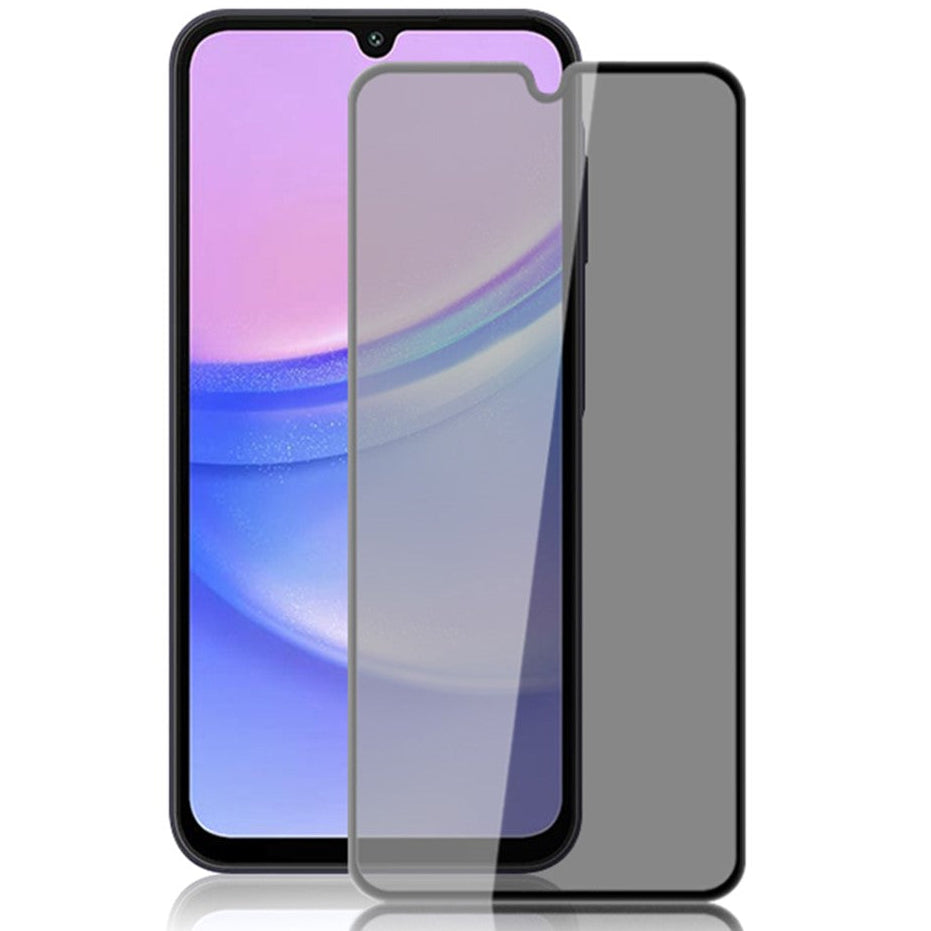 Samsung Galaxy A15 – 9H Gehard Glas Screenprotector Privacy-Ilumina Benelux