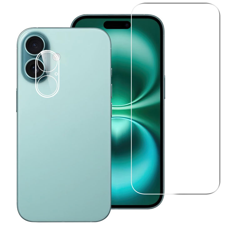 iPhone 17 – 9H Gehard Glas – Camera Lens & Screenprotector 2-Pack-Ilumina Benelux