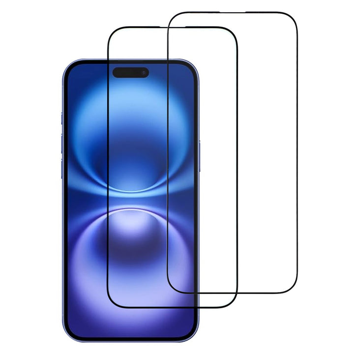 iPhone 17 Pro Max Screenprotector Full Cover Gehard 9H Glas – 2-Pack-Ilumina Benelux