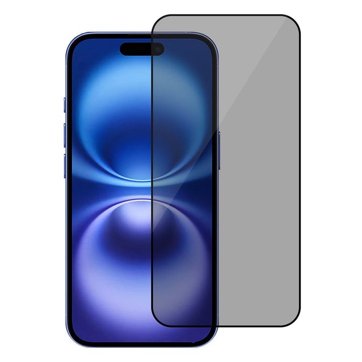iPhone 16 Pro Max Screenprotector Privacy 9H Gehard Glas – 3x Tempered-Ilumina Benelux