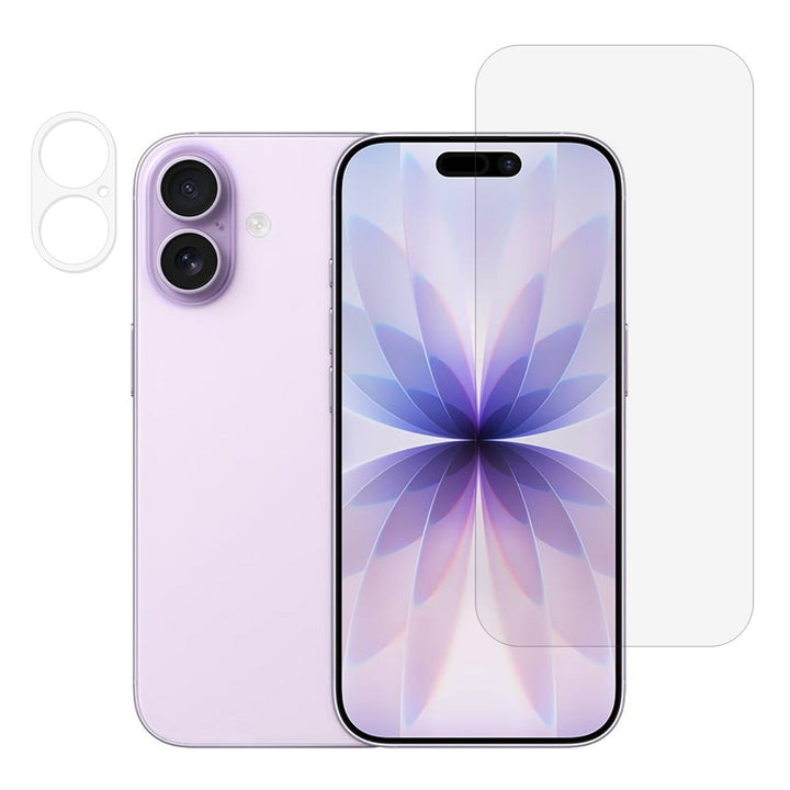 iPhone 17 – 9H Gehard Glas – Camera Lens & Screenprotector 4-Pack-Ilumina Benelux