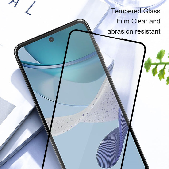 Motorola Moto G73 Screenprotector Full Cover – 9H Glas – 3-Pack-Ilumina Benelux