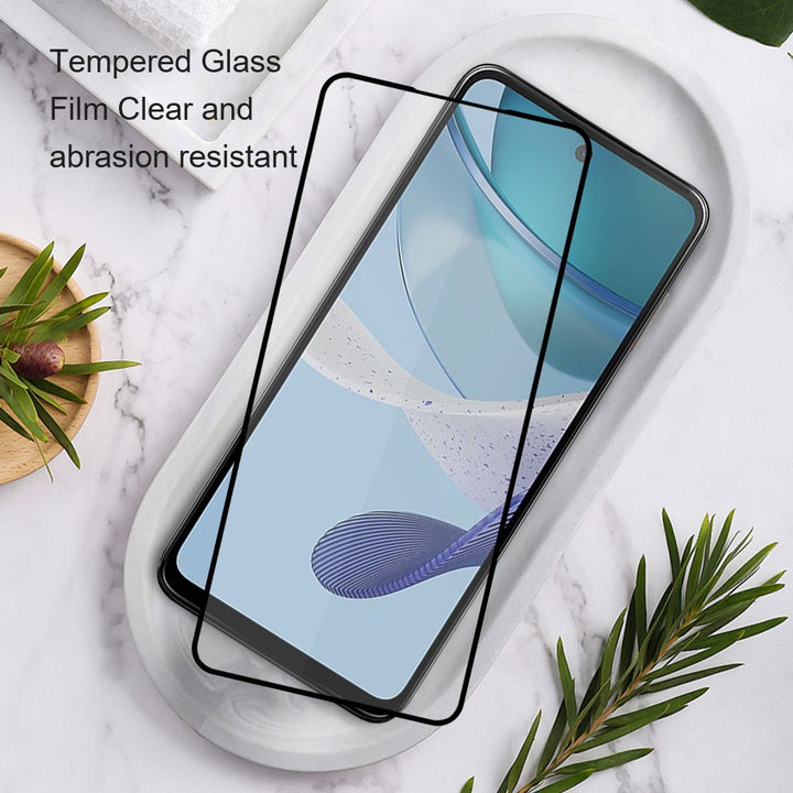 Motorola Moto G73 Screenprotector Full Cover – 9H Glas – 3-Pack-Ilumina Benelux