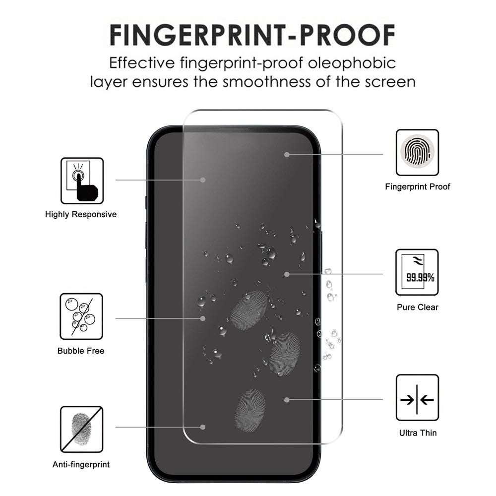 Samsung Galaxy A14 4G/5G Screenprotector Gehard 9H - Tempered Glas-Ilumina Benelux