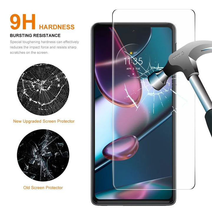 Motorola Edge 30 Pro Screenprotector Tempered Glas-Ilumina Benelux
