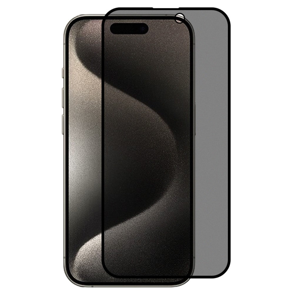 iPhone 15 Pro – Privacy Screenprotector – 9H Gehard Glas – 3-Pack-Ilumina Benelux