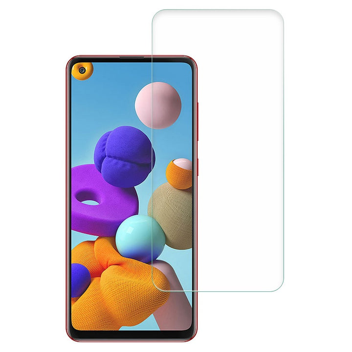 Samsung Galaxy A21S Screenprotector Gehard 9H - Tempered Glas-Ilumina Benelux