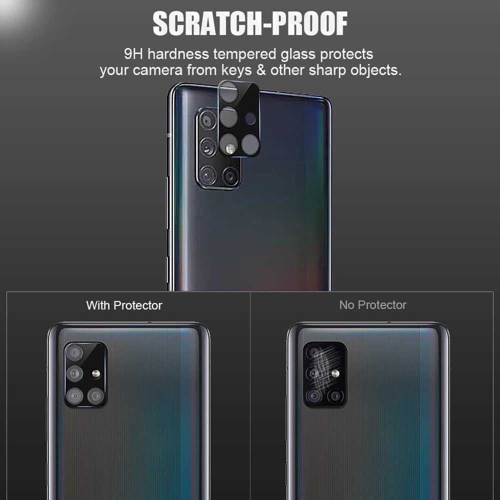 Camera Lens Protector – Samsung Galaxy A71 – 9H Gehard Glas – 2-Pack-Ilumina Benelux