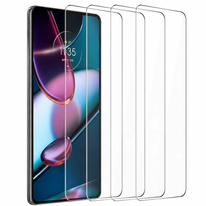 Motorola Moto G200 5G Screenprotector Glas Gehard 9H – 4-Pack-Ilumina Benelux