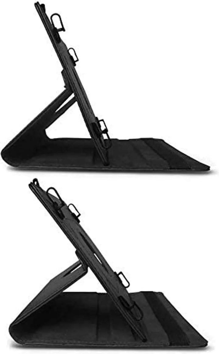 7 inch Tablet Hoesjes – 360° draaibaar – Multi-stand Standfunctie – Donkerroze-Tablethoesjes-Ilumina Benelux
