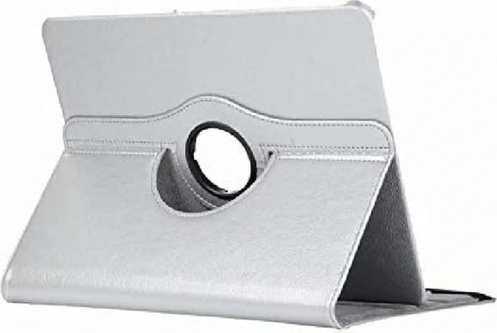 7 inch Tablet – Multi Stand Case Hoesjes – 360° draaibaar – Standfunctie – Zilver-Tablethoesjes-Ilumina Benelux