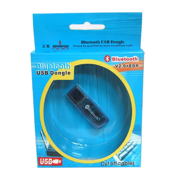 Bluetooth USB Dongle V2.0 + EDR – USB Bluetooth Adapter – Draadloze Ontvanger voor PC & Laptop-Ilumina Benelux