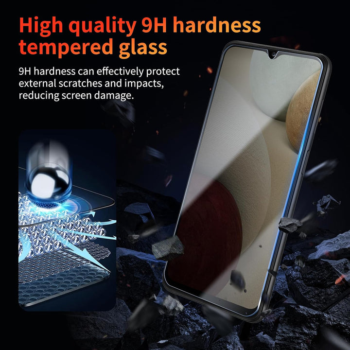 Samsung Galaxy A22 4G Privacy Screenprotector Glas – Anti-kras-Ilumina Benelux