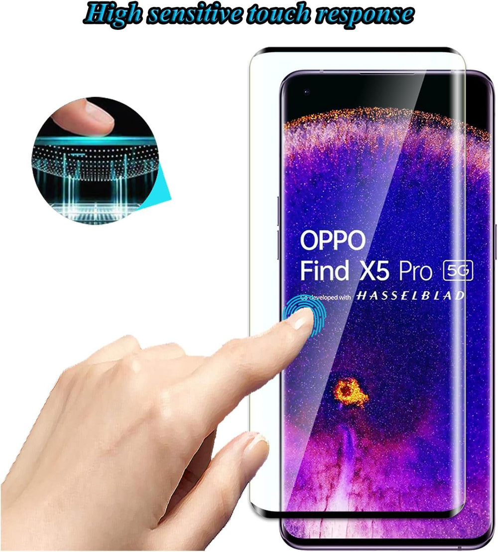 Oppo Find X5 Pro Screenprotector Full Tempered Glas-Ilumina Benelux
