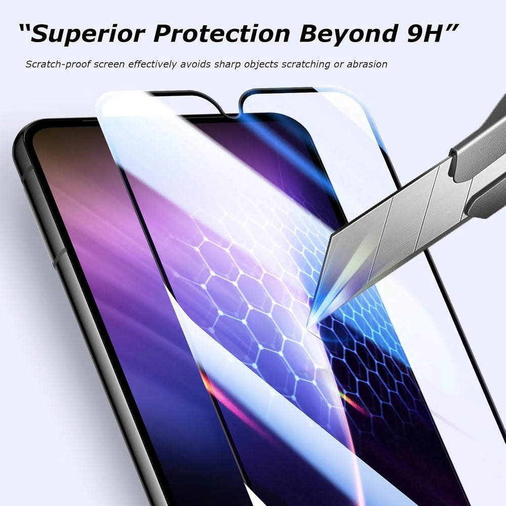 Motorola Moto E7 Screenprotector Glas Gehard 9H Full Cover – 2-Pack-Ilumina Benelux