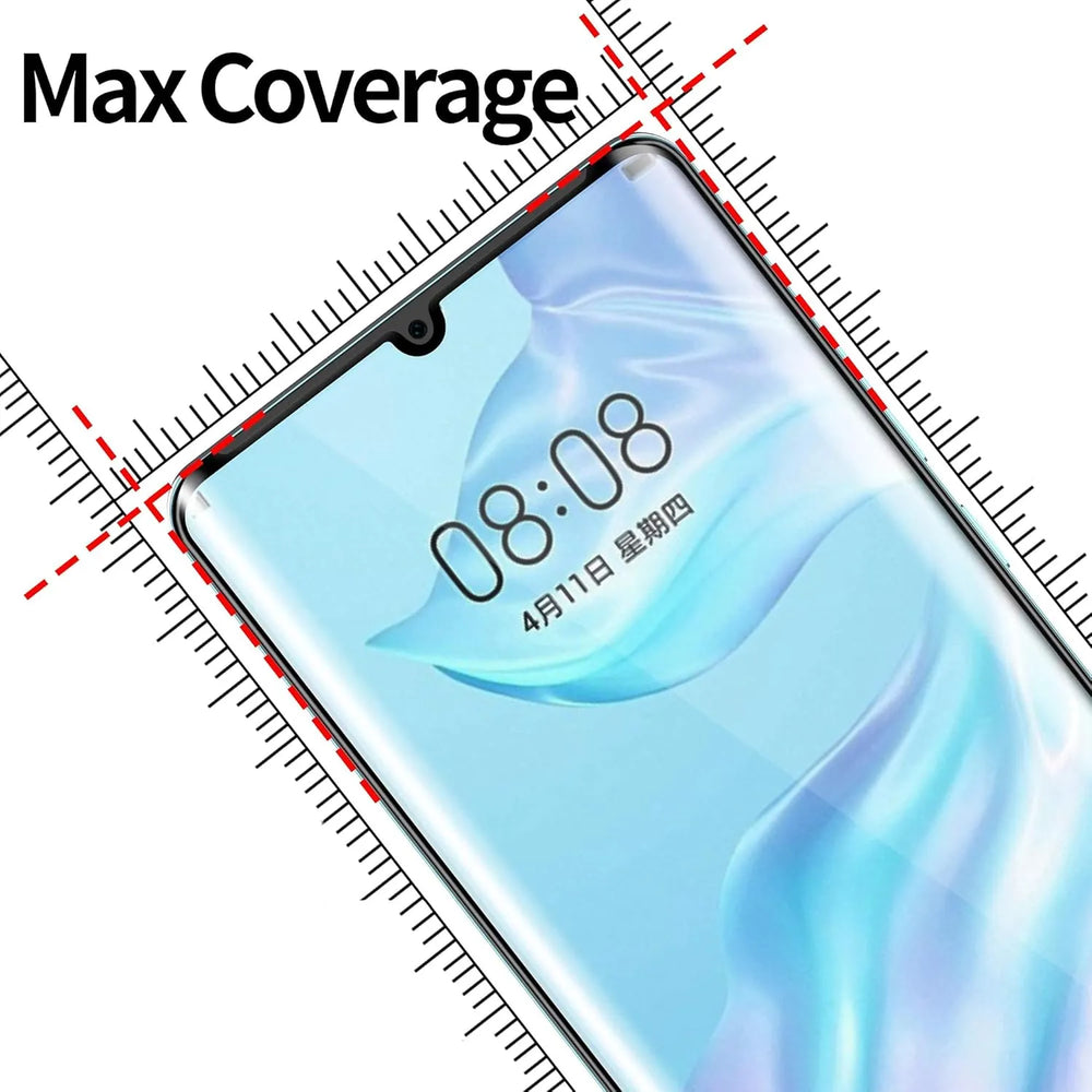 Huawei P30 Pro Screenprotector Full Cover Glas Gehard 9H – 2-Pack-Ilumina Benelux