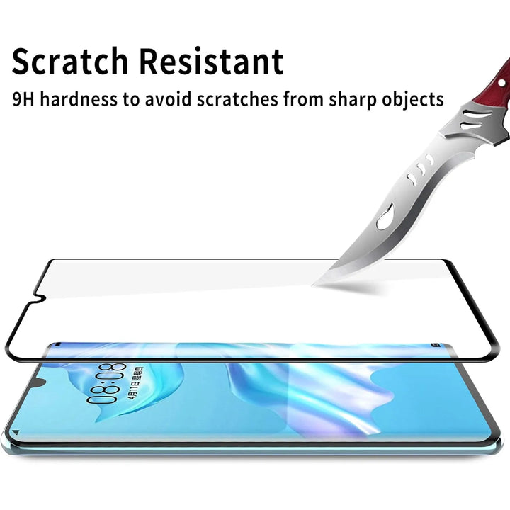 Huawei P30 Pro Screenprotector Full Cover Glas Gehard 9H – 2-Pack-Ilumina Benelux