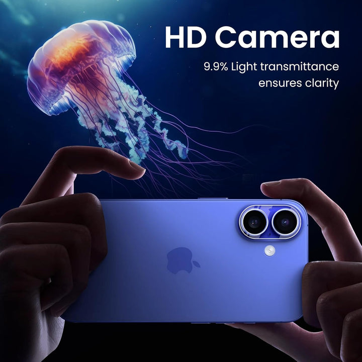 Camera Lens Protector – iPhone 16 Plus – 9H Gehard Glas – 2-Pack-Ilumina Benelux