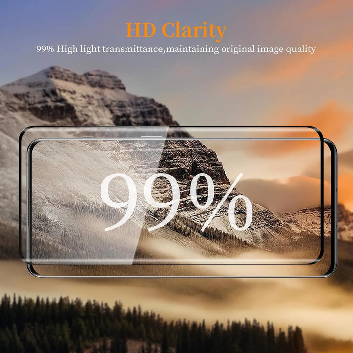 OnePlus 7T Pro Screenprotector Full Cover Glas 9H – 2-Pack-Ilumina Benelux
