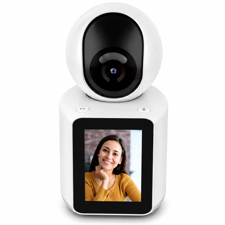 Smart Camera – WiFi Beveiligingscamera – Video Intercom – Bewegingsdetectie – Tweeweg Audio – Wit-Ilumina Benelux