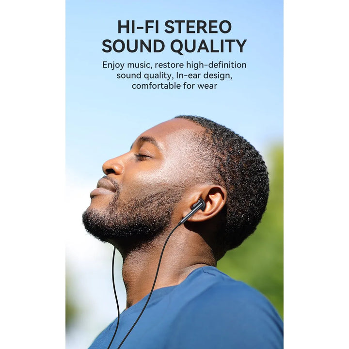 USB-C Oordopjes – Stereo Headset met Microfoon – Zwart-Ilumina Benelux