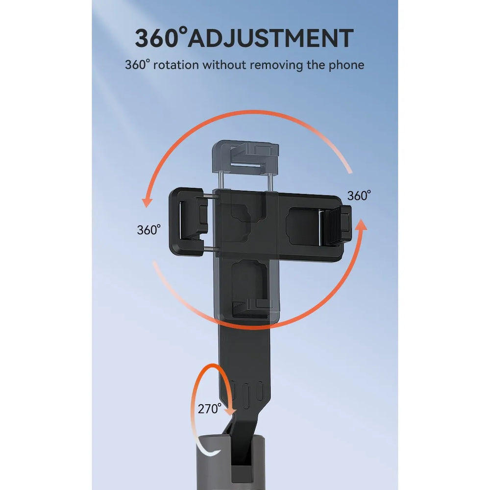 Selfiestick met Statief en Bluetooth Afstandsbediening – 100 cm – Zwart-Ilumina Benelux
