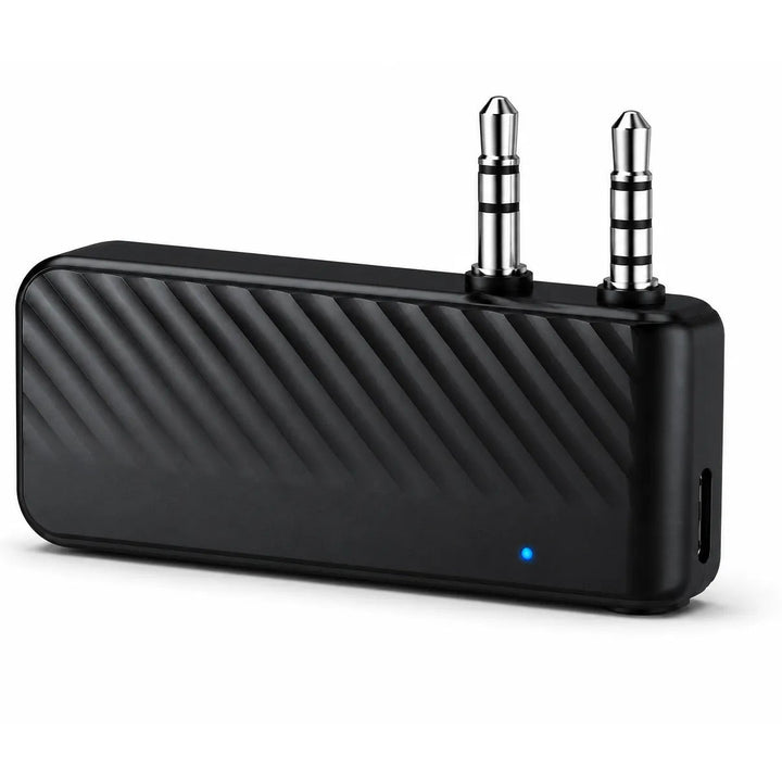Bluetooth Receiver & Transmitter – Vliegtuig Adapter – Bluetooth Ontvanger voor Auto, PS5, Nintendo Switch, TV & AUX Apparaten – Bluetooth 5.1-Ilumina Benelux