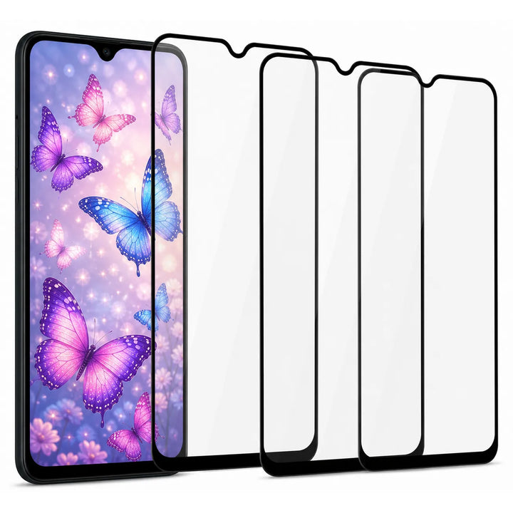 Samsung Galaxy A41 Screenprotector Full Cover Glas Gehard 9H – 3-Pack-Ilumina Benelux