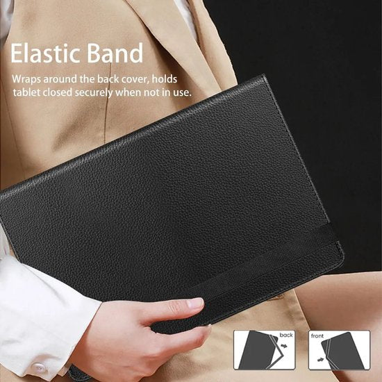 8 inch tablet Hoesjes – 360° draaibaar – Standfunctie – Blauw-Tablethoesjes-Ilumina Benelux