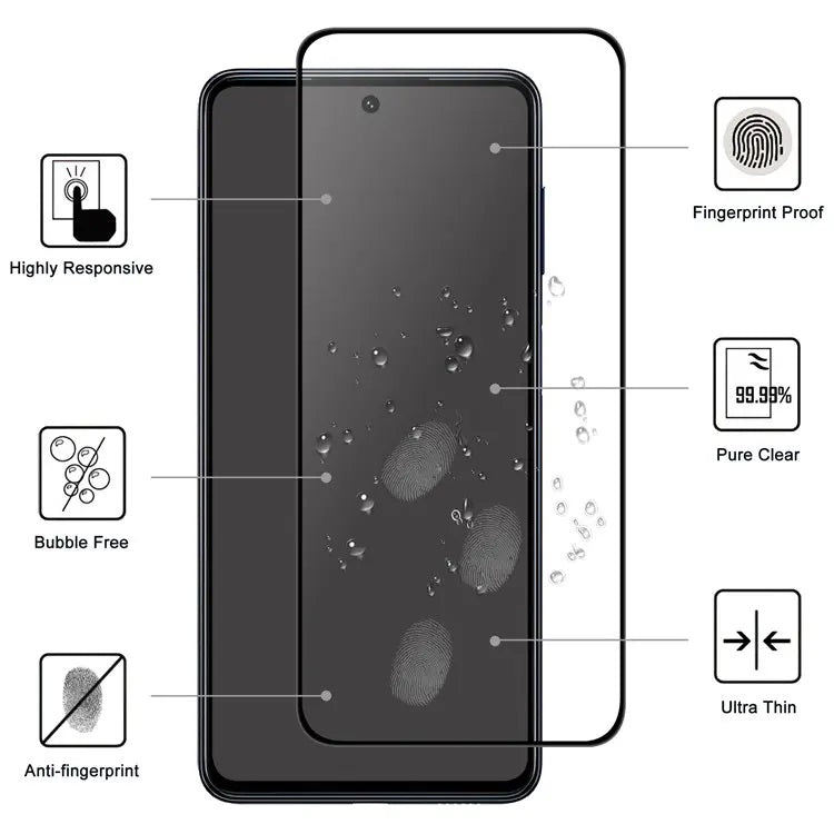 Samsung Galaxy S24 Plus Screenprotector Full Cover - Gehard 9H-Ilumina Benelux