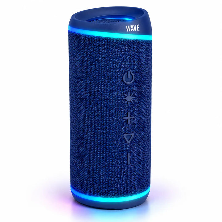 Draadloze Bluetooth Speaker 15W – RGB Verlichting – Bluetooth 5.3 – 360° Geluid – Blauw-Ilumina Benelux