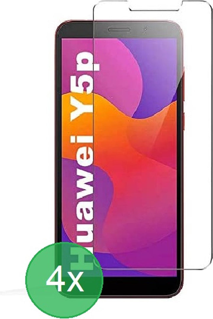 Huawei Y5p Screenprotector Gehard 9H – Anti Kras – 4-Pack-Ilumina Benelux