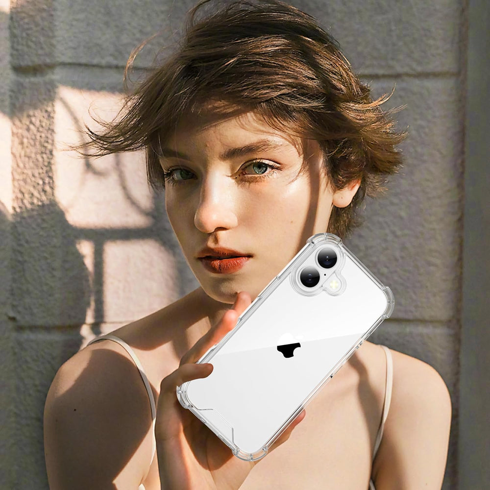 iPhone 17 Hoesjes - Ultra-Hybrid Backcover - Schokbestendig - Crystal Clear Transparant-Ilumina Benelux