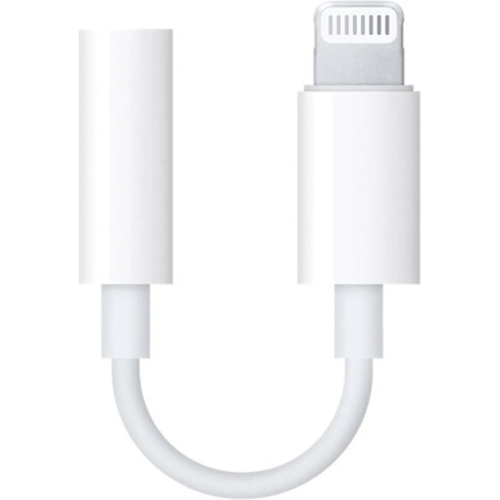 Lightning naar 3.5mm Jack Audio Adapter – Headset Adapter – Wit-Ilumina Benelux