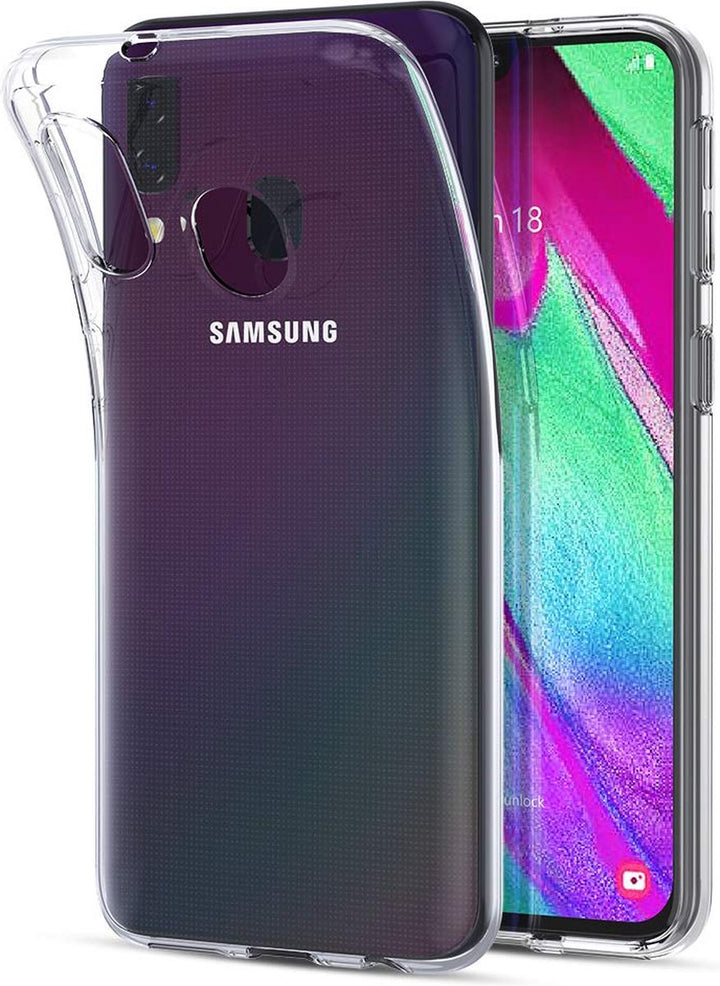 Samsung Galaxy A40 Hoesjes – Siliconen Backcover – Soft Touch – Transparant-Ilumina Benelux