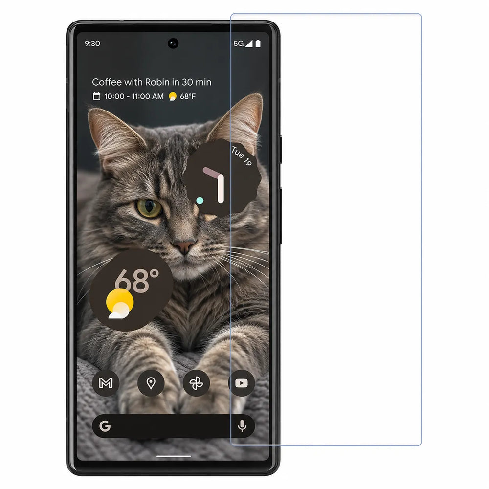 Google Pixel 6A Screenprotector Glas Gehard 9H – Anti-kras-Ilumina Benelux