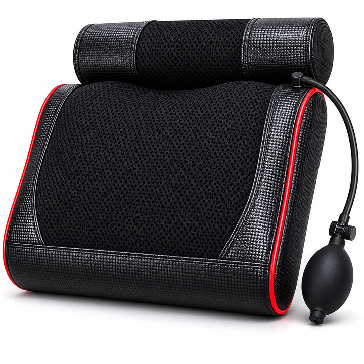 Shiatsu massagekussen rug en nek - Massagekussen - Warmtefunctie - Zwart-Ilumina Benelux