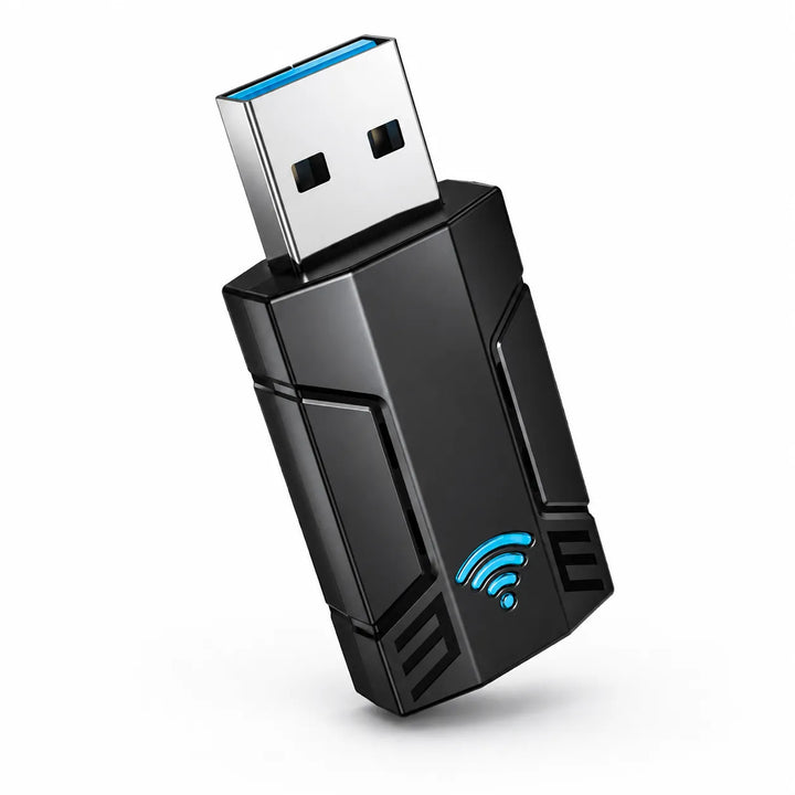 Dual Band 1300Mbps USB WiFi Adapter – USB 3.0 Draadloze Netwerkadapter – 2.4GHz & 5GHz – Voor PC & Laptop – Windows & Mac-Ilumina Benelux