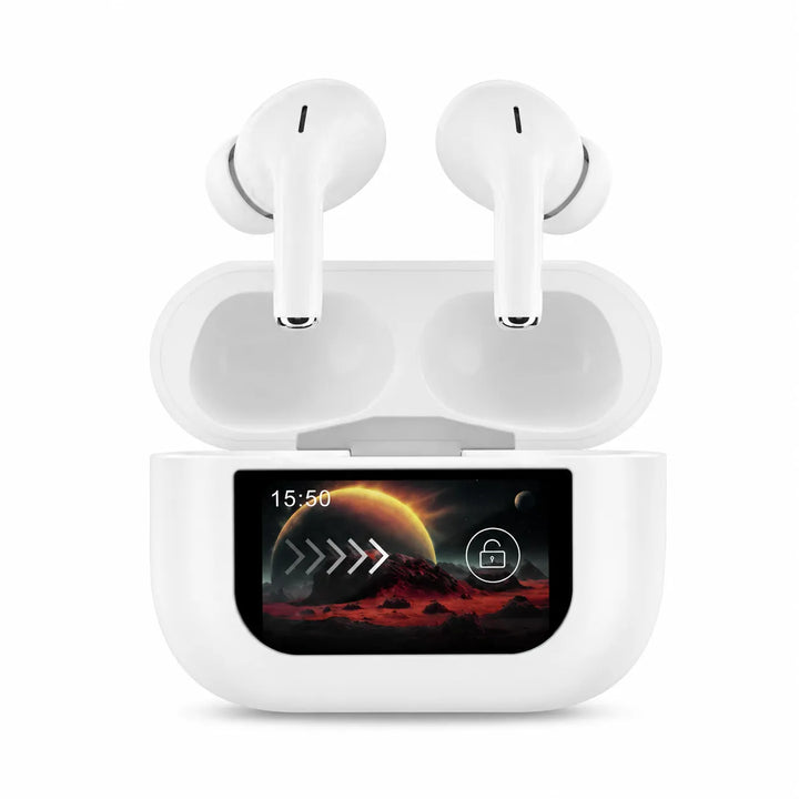 Draadloze Bluetooth Oordopjes met Display - IPX4 Waterbestendig - Touch Control - Type-C Oplaadcase - HiFi Stereo Earbuds-Ilumina Benelux