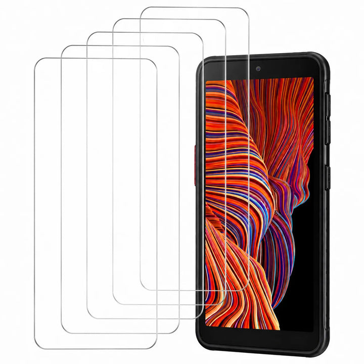 Samsung Galaxy Xcover 5 Screenprotector Gehard 9H Glas – 5-Pack-Ilumina Benelux