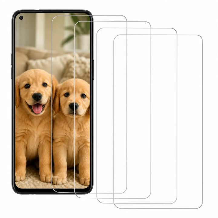 OnePlus Nord Screenprotector Gehard 9H – Anti-kras – 4-Pack-Ilumina Benelux