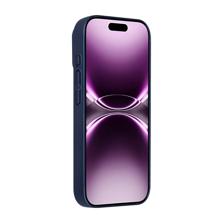AG Matte Glass iPhone 17 Backcover hoesje - Magsafe full protection cover - Blauw-Hoesjes-Ilumina Benelux